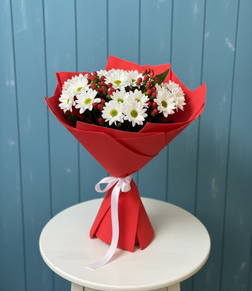 Букет цветов из: Хризантемы в Мосальске