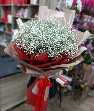 Букет цветов из: Гипсофила в Мосальске