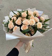 Букет Кремовые розы Латте в Мосальске