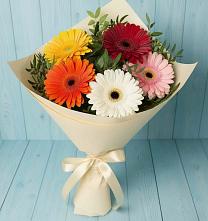 Букет цветов из:  Герберы #REPLACE_PRED# Мосальске