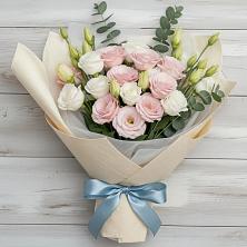 Букет цветов из:  Лизиантусы в Мосальске