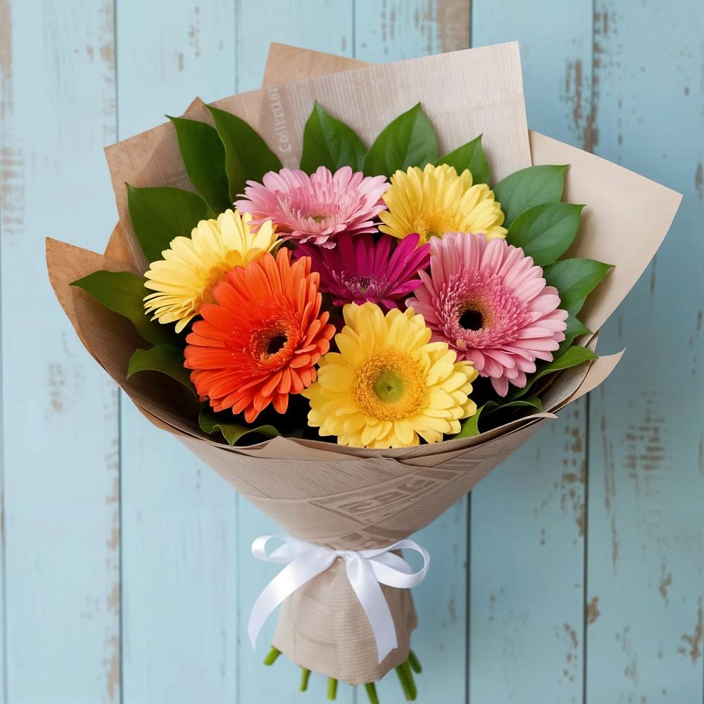 Букет цветов из: Герберы в Мосальске