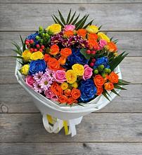 Букет цветов из:  Розы и Хризантемы в Мосальске