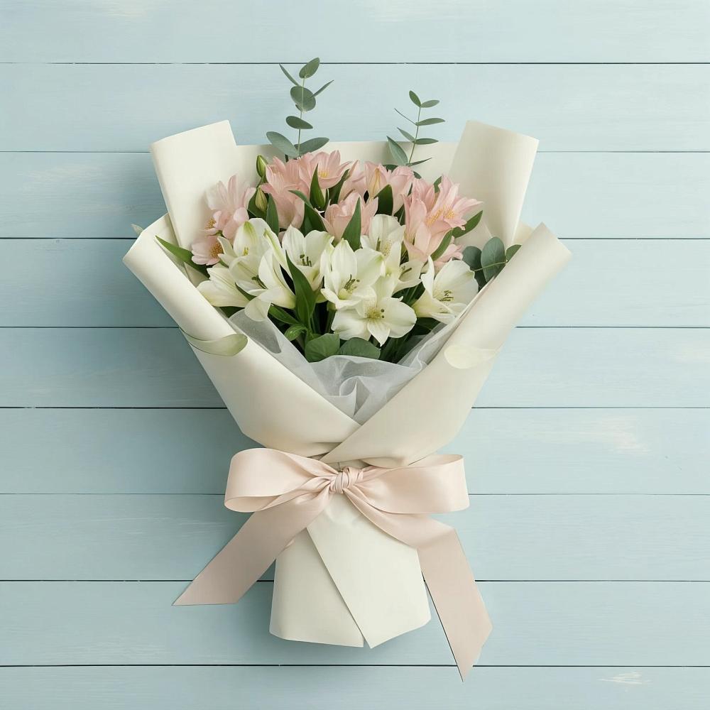 Букет цветов из: Альстромерии в Мосальске