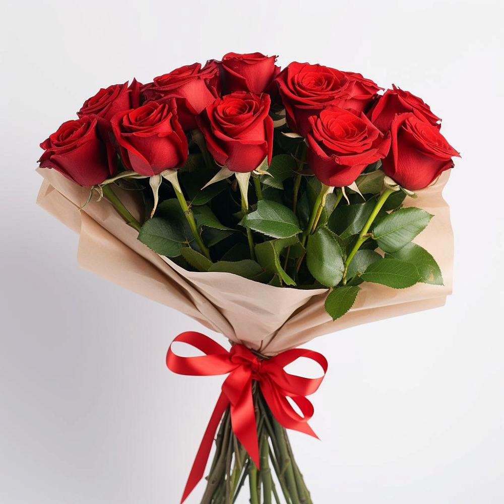 Букет 11 Красных роз Эдлесс Лав в Мосальске